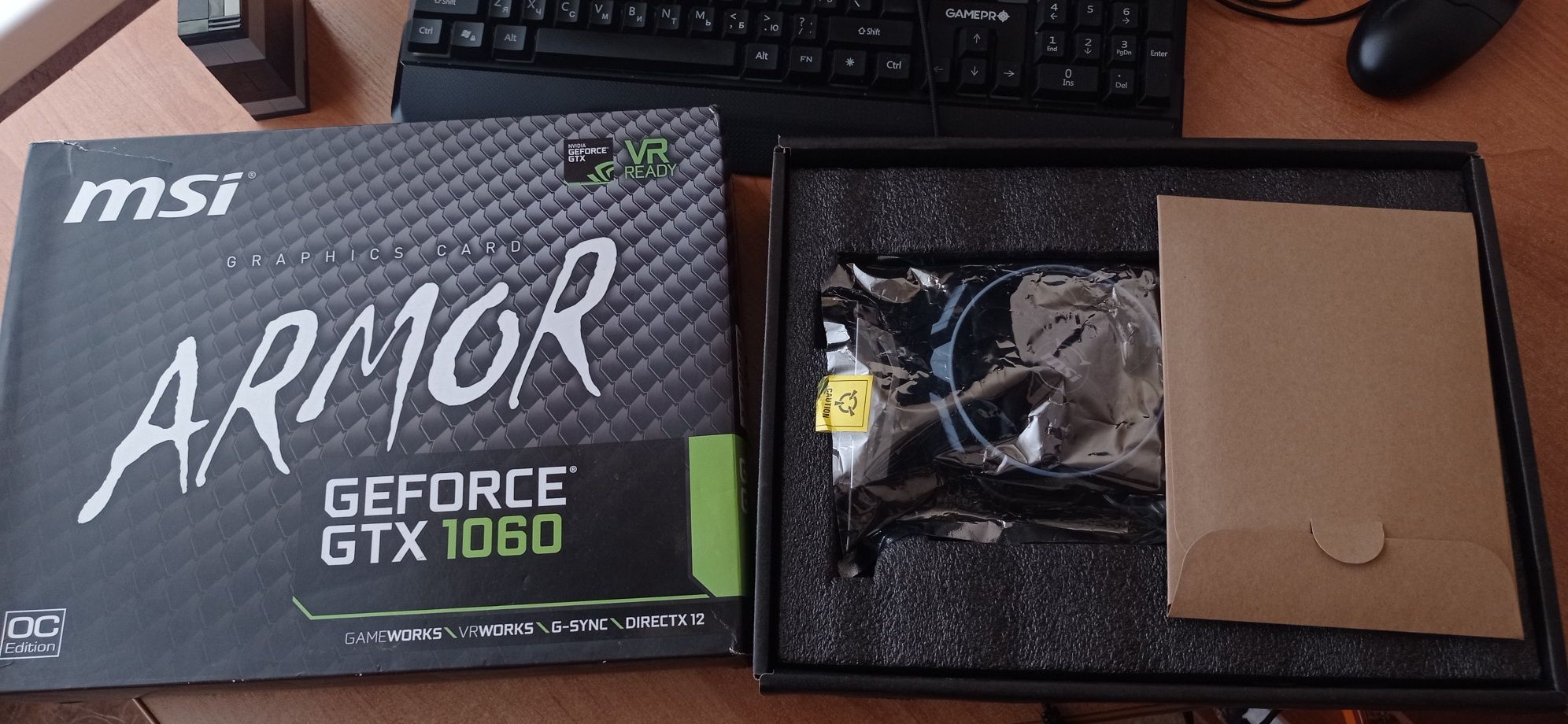 Видеокарта Armor GeForce gtx 1060 6 gb .