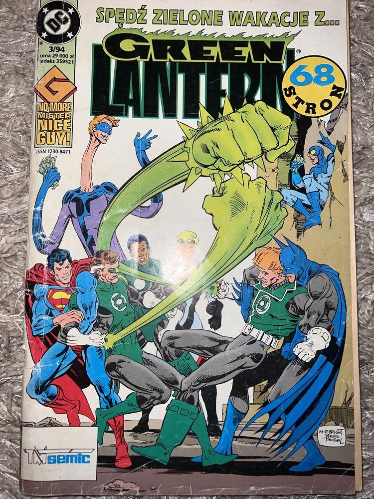 Green lantern 3/94 komiks stan dobry
