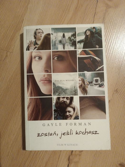Książka zostań jeśli kochasz