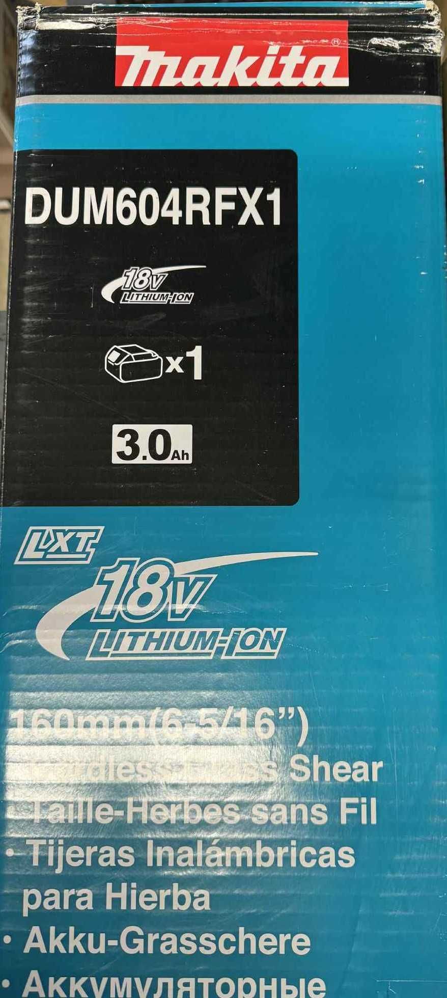 Makita DUM604RFX1 akumulatorowe nożyce do trawy