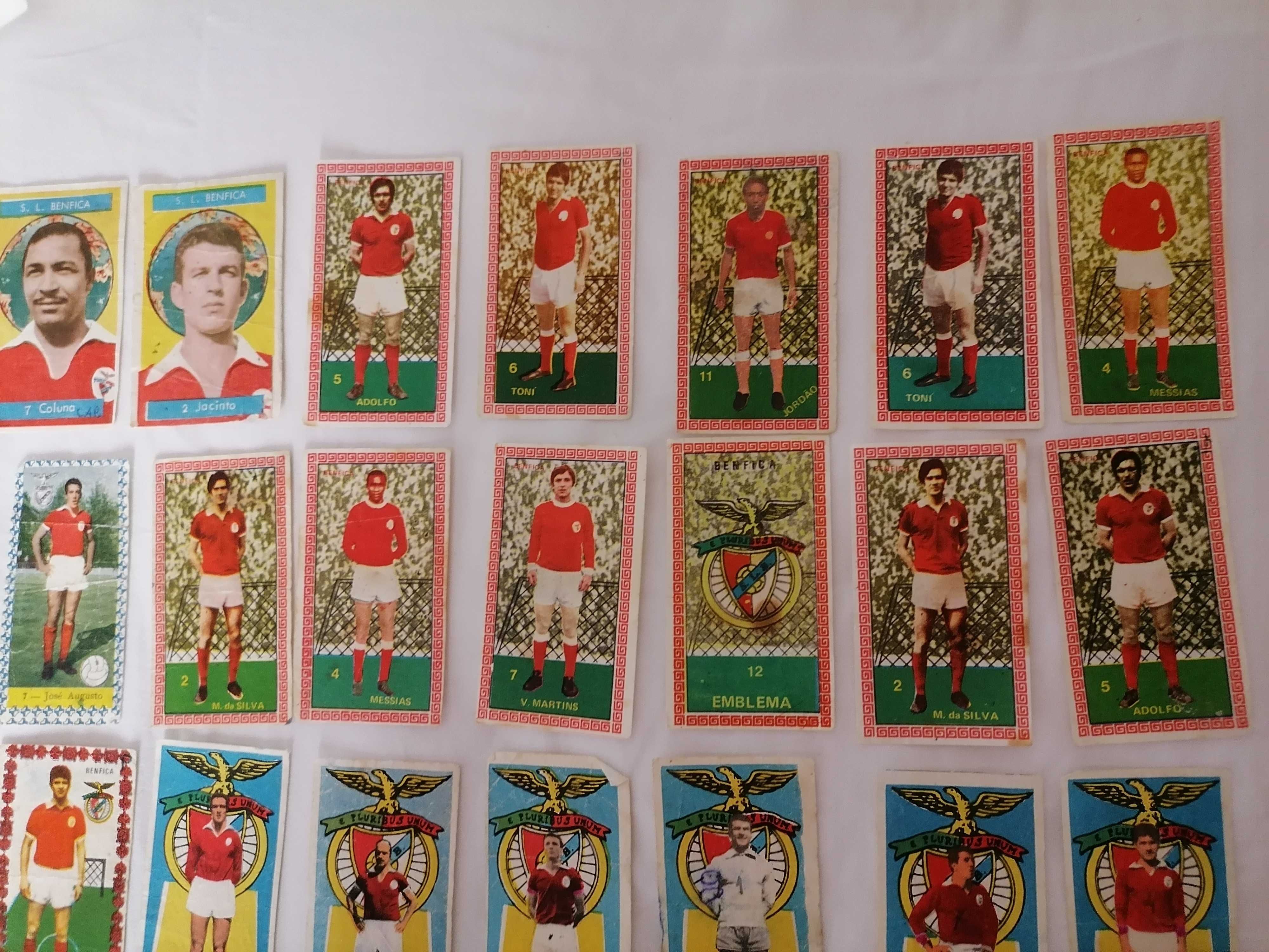 Cromos Caramelos BENFICA anos 60/70