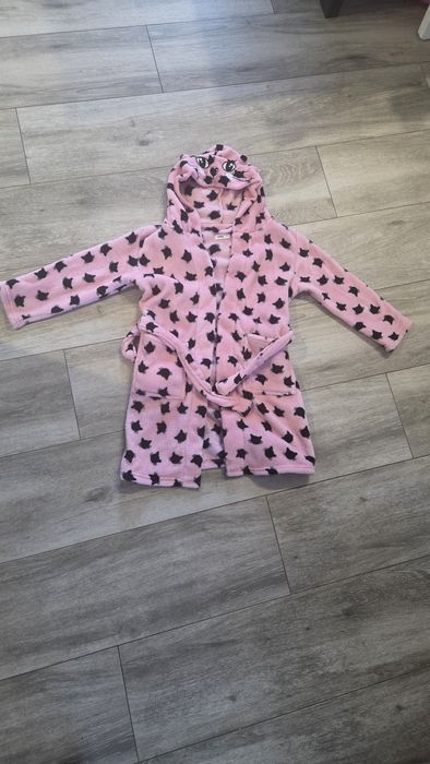 Szlafrok dziecięcy dziewczęcy