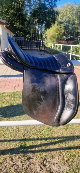 Siodło rajdowe 18" używane sporadycznie dla konia zimnokrwistego