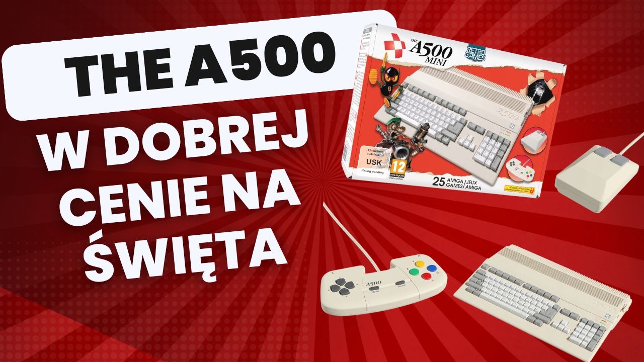 The A500 mini, Amiga 500 Hdmi idealny prezent.