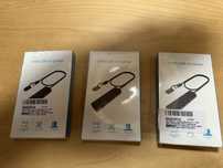 Rozdzielacz USB 3.0 4 porty z adapterem na typ C