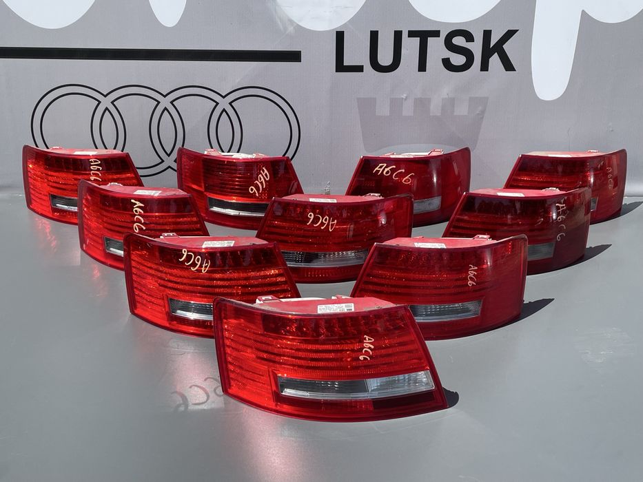 Стопи Audi A6 C6 Седан Задні Фанарі Фари Ауді А6 С6 Позборка Шрот