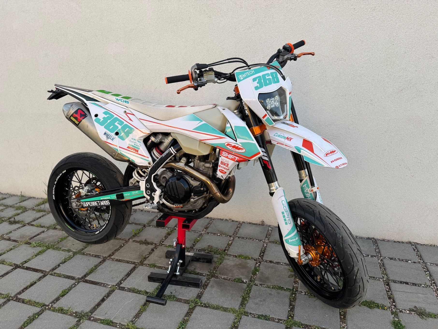 KTM Enduro KTM Exc 500 6days Akrapovic Supermoto / TRANSPORT DOKLIENTA!