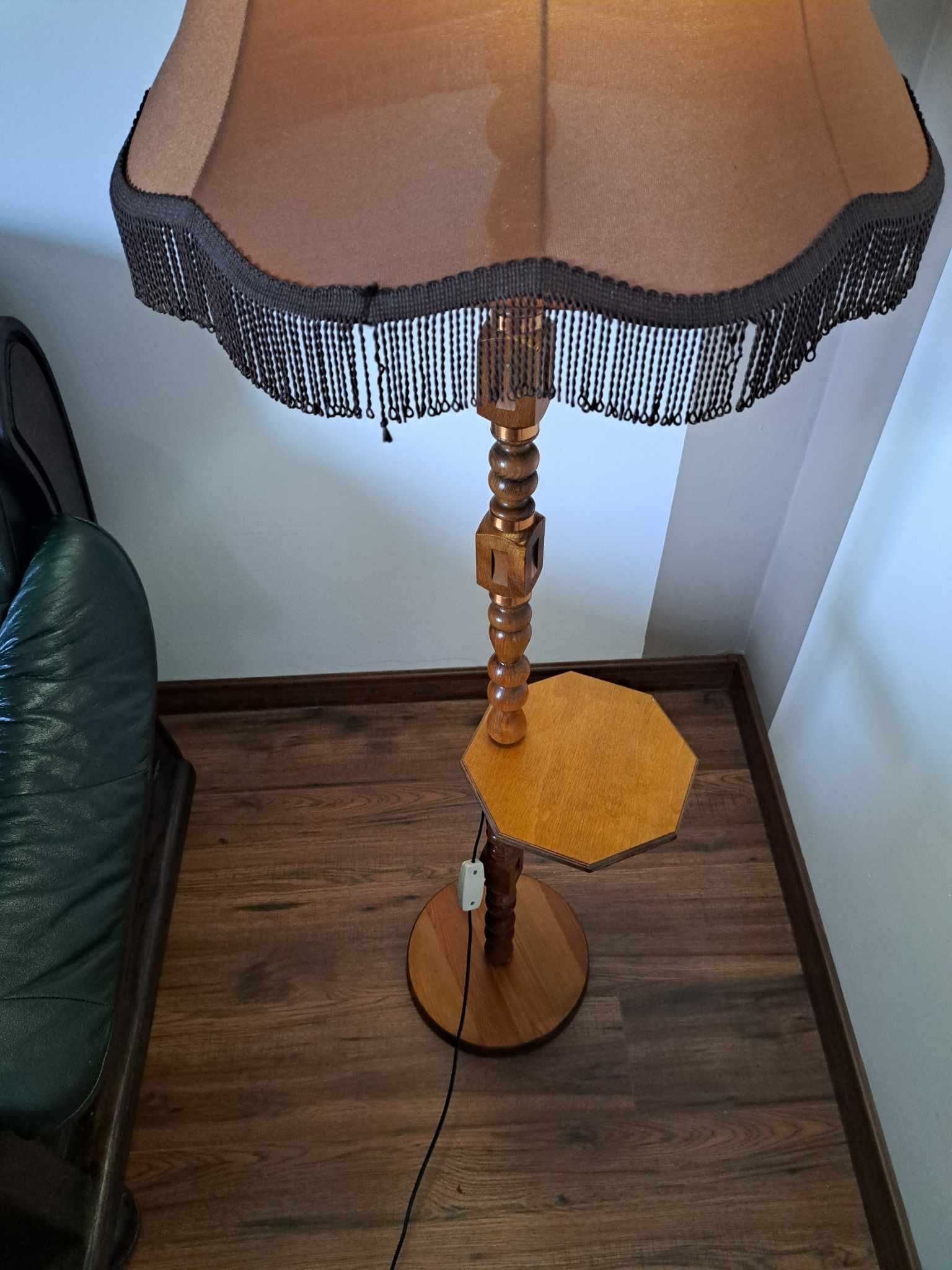Lampa stojąca podłogowa PRL