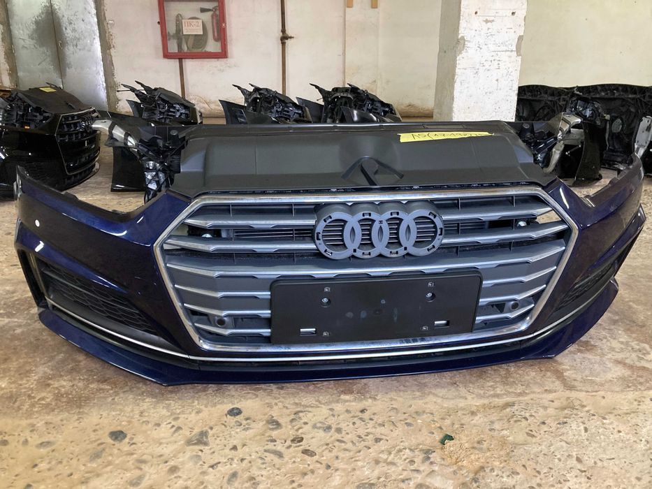 Бампер Устан.панель радиаторы Морда в сборе AUDI А5B9 16-19г. S-Line.