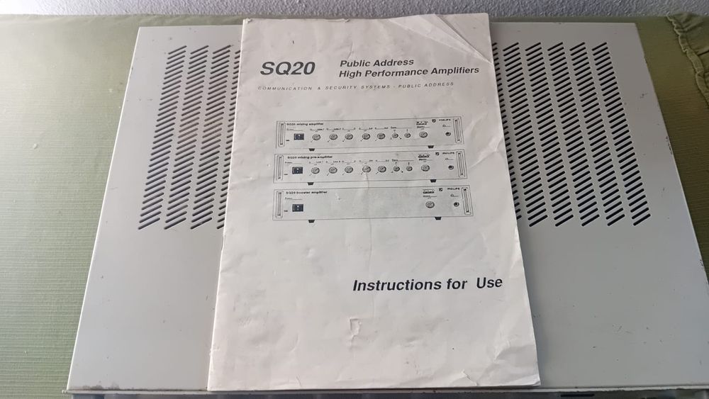Amplificador Vintage PHILIPS SQ20