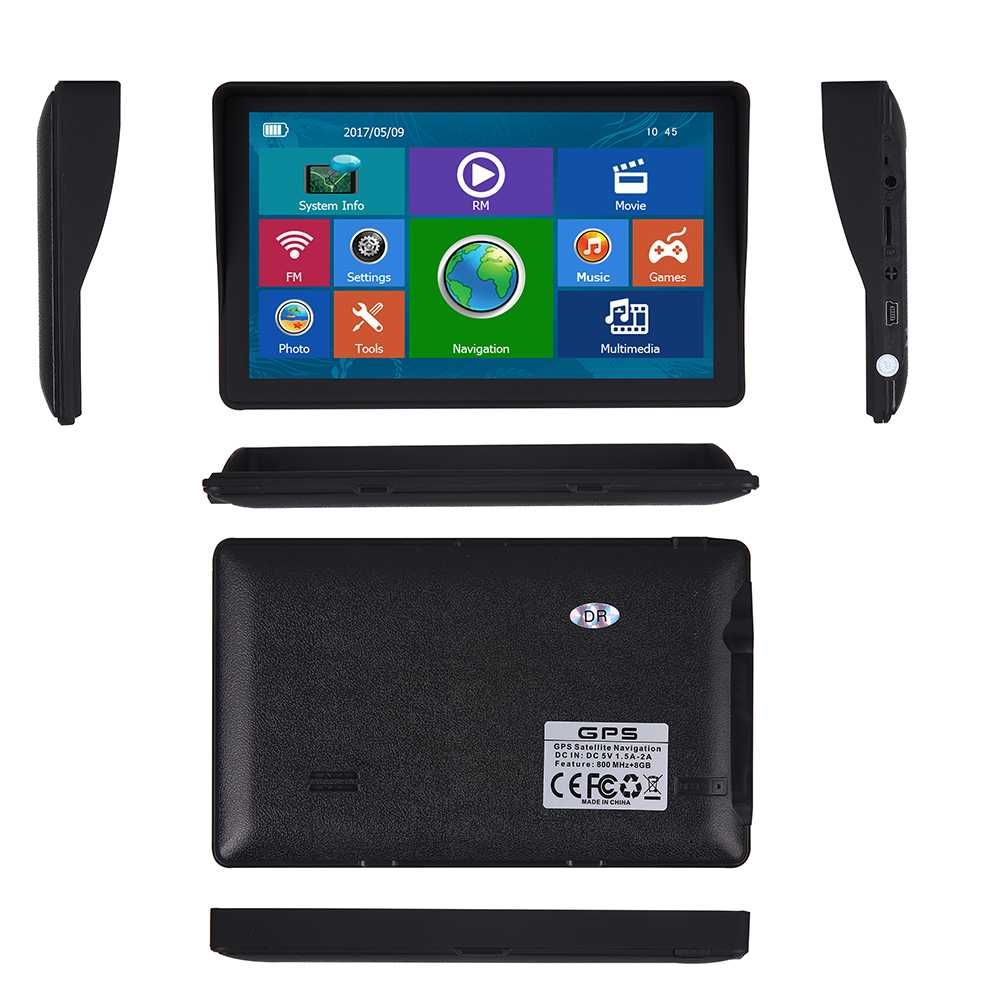 GPS Navegação Para camiões/Autocarros/automóvel/caravanas