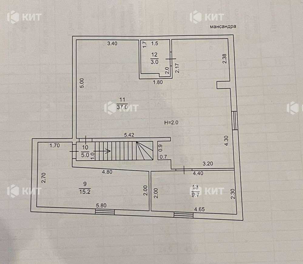 4к.180м2, Центр (пер. Кравцова, м. Площадь Конституции) 125532