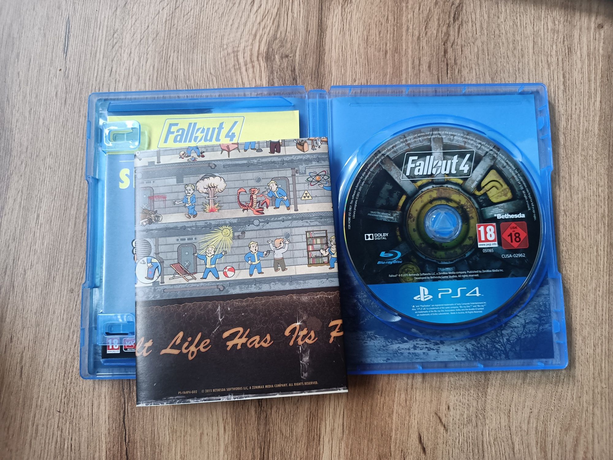 Zestaw Fallout 4 i Fallout 76 PS4