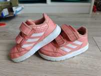 Buty Adidas dla dziewczynki łososiowe r. 22