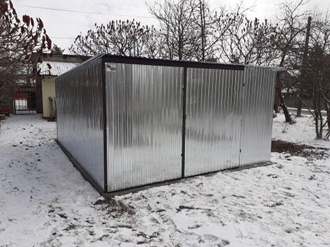 Garaż blaszak 3x5 Garaż blaszany Blaszak Garaże Producent 2x3 4x6 5x7