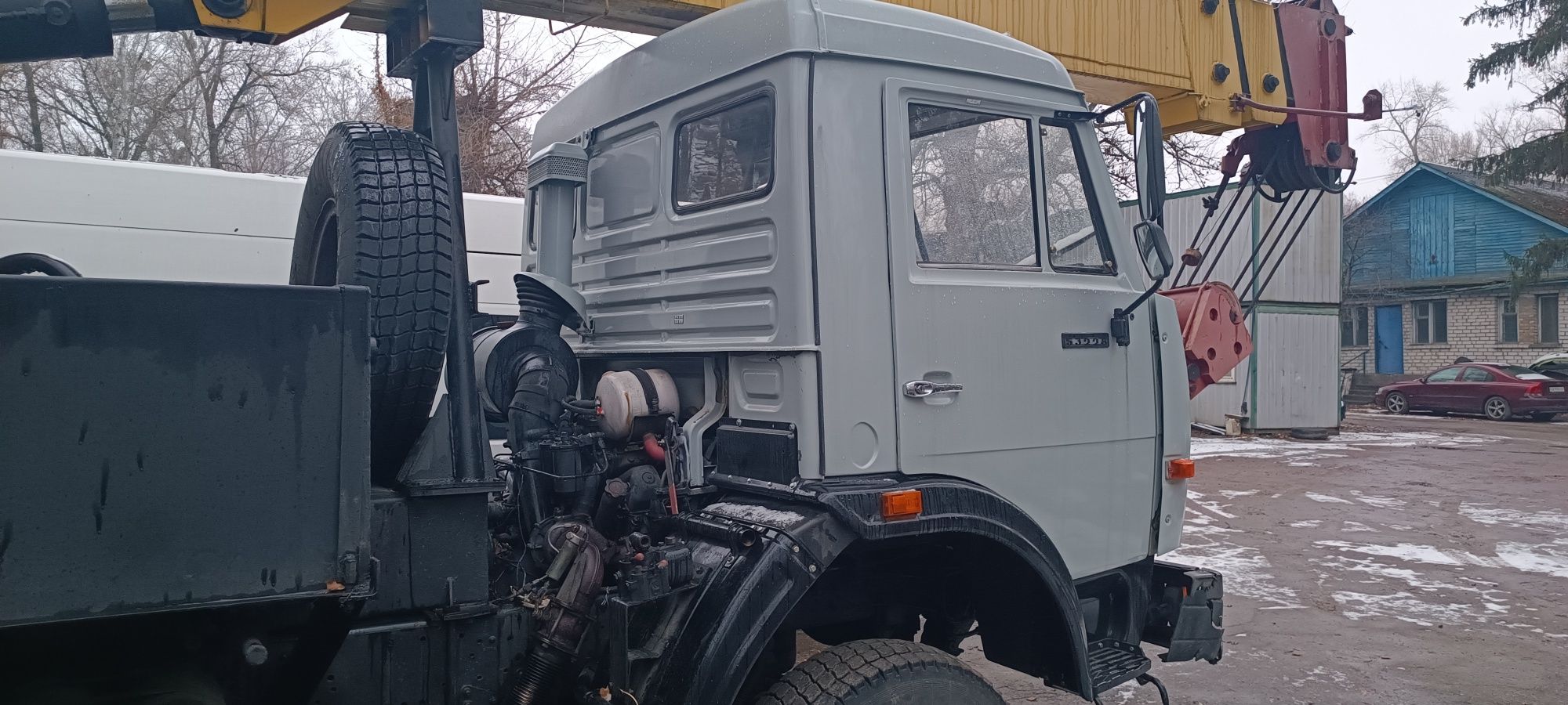 Автокран КАМАЗ 53228 6×6 25т.