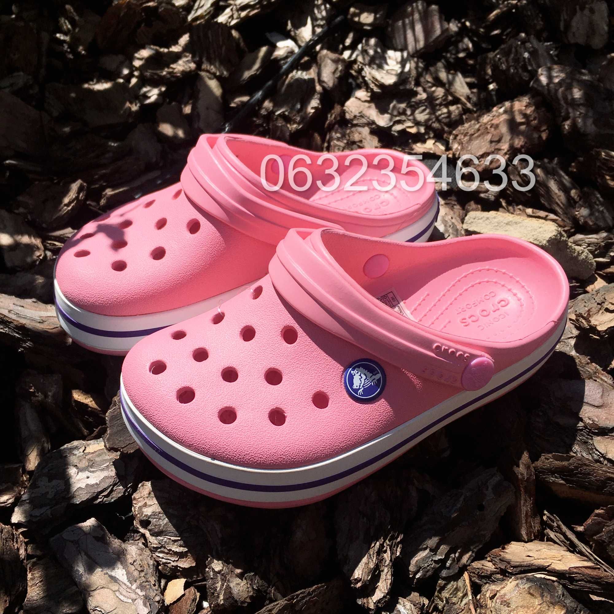 Крокси для хлопчика та дівчинки Crocs Crocband kids дитячі! Нові!