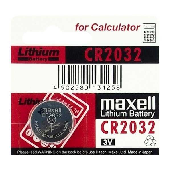 Pilhas de Botão de Lítio Maxell CR2032/CR2032H 3 V