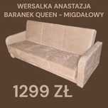 Wersalka z bokami ANASTAZJA, kolor do wyboru, szybka dostawa