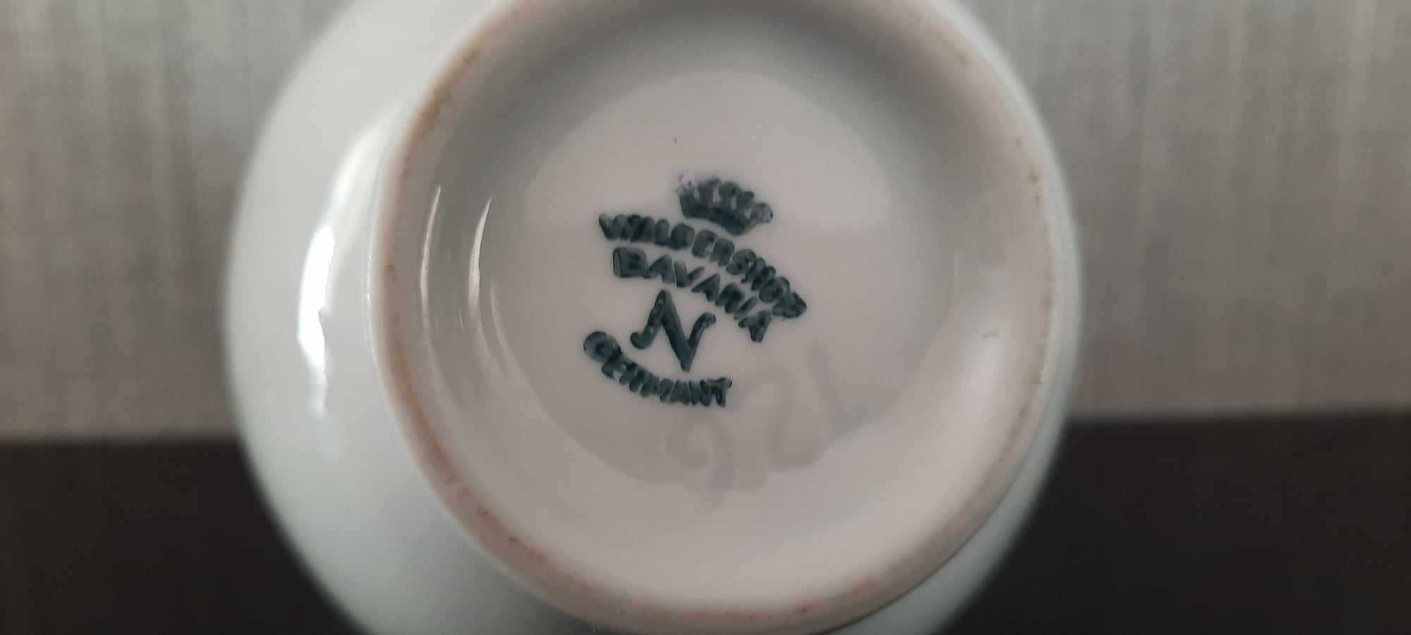 Porcelanowy dzbanek Kwiaty alpejskie Waldershof Bavarialata 50-te
