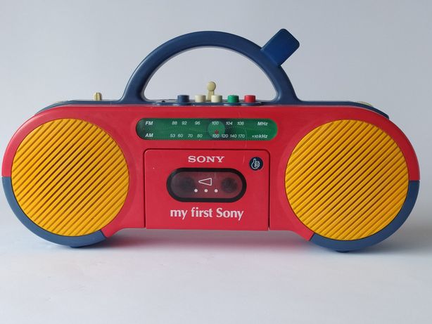 Магнитофон кассетный SONY My first Sony винтаж аудио техника