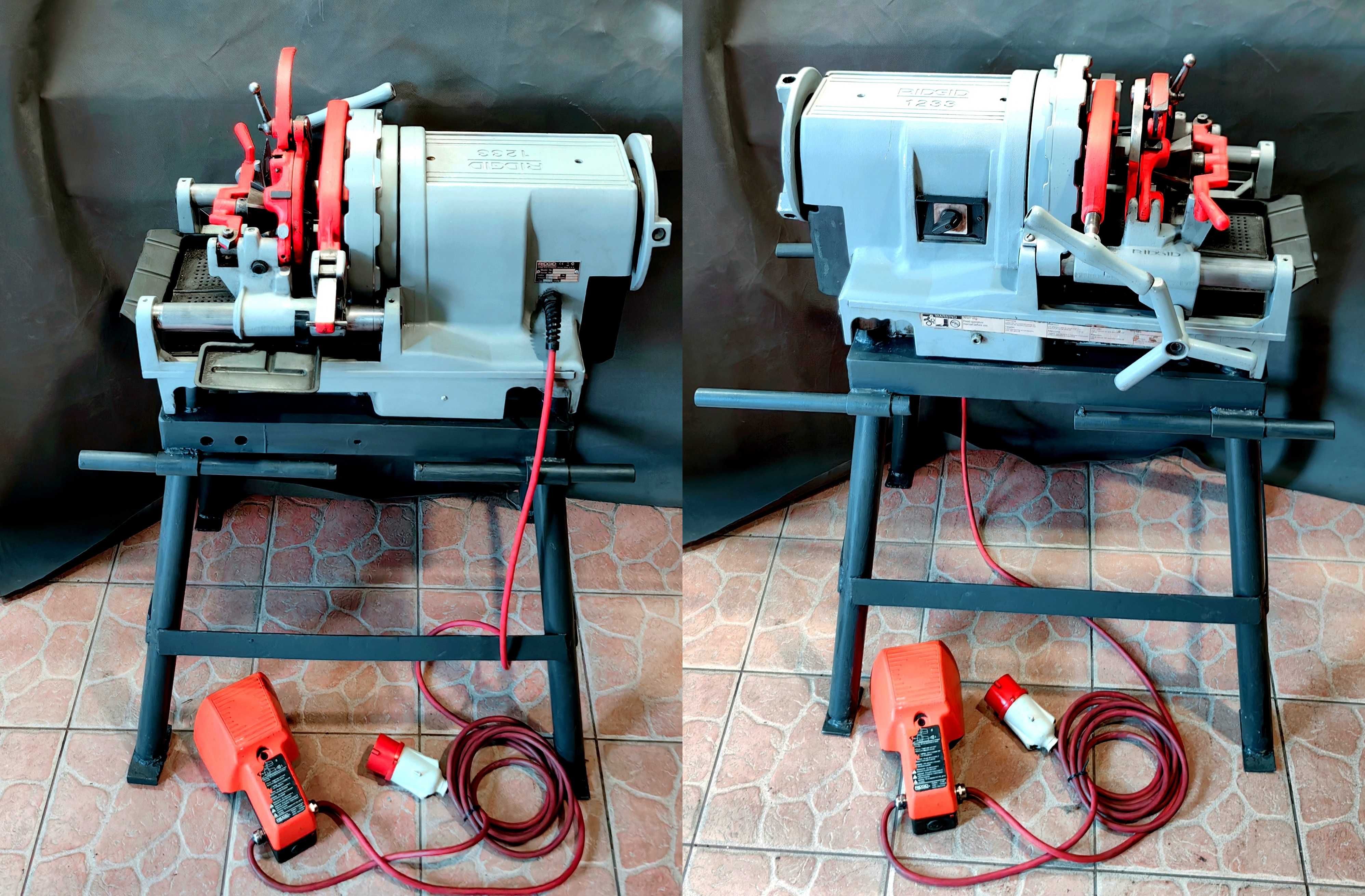 Gwintownica do Rur RIDGID 20215 1/8"-2" + Obcinarka + Stół ++ WARTO !!