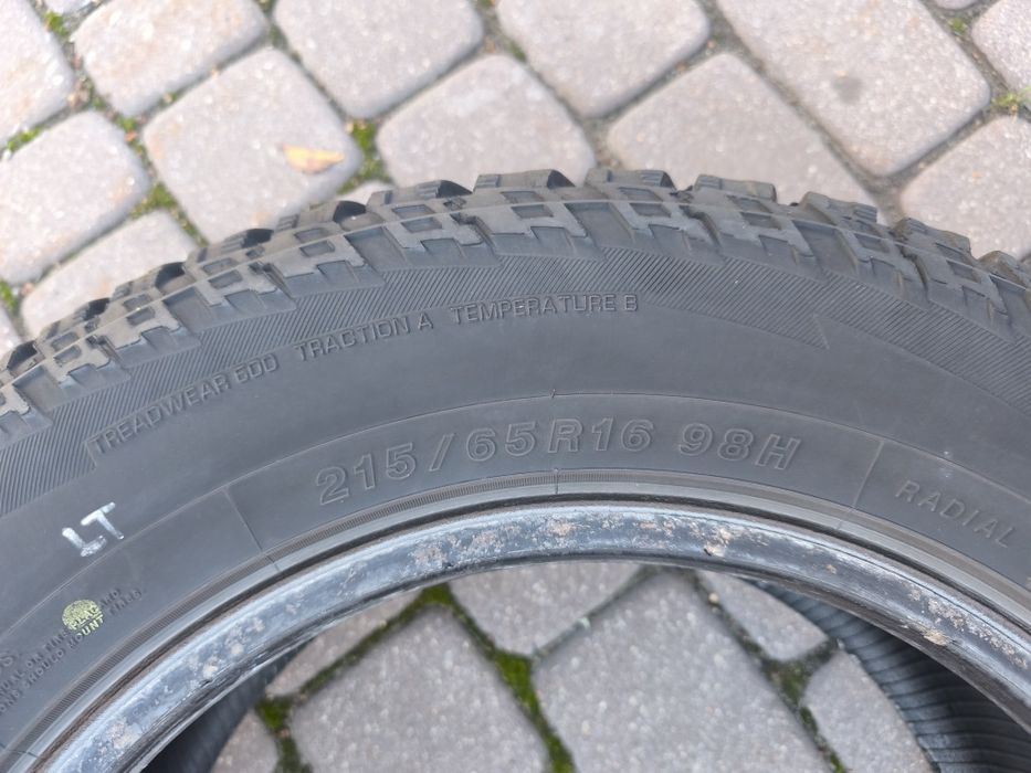 Opony wielosezonowe Yokohama Geolandar 215/65/R16 6-7mm komplet 2020r.