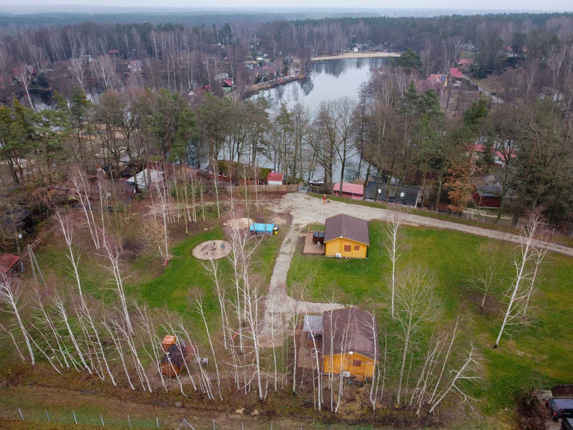 Sauna, balia, Domek całoroczny Rokitki - "Ania"  -  6 osobowy