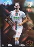 Mërgim Berisha – FC Augsburg – karta nr 34 Starspieler Topps Match Att