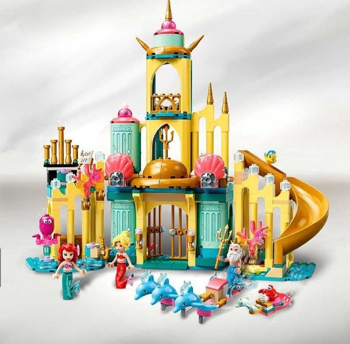 РОЗПРОДАЖ Lego DISNEY лего Дісней принцеси замок Ельза Princess Frozen