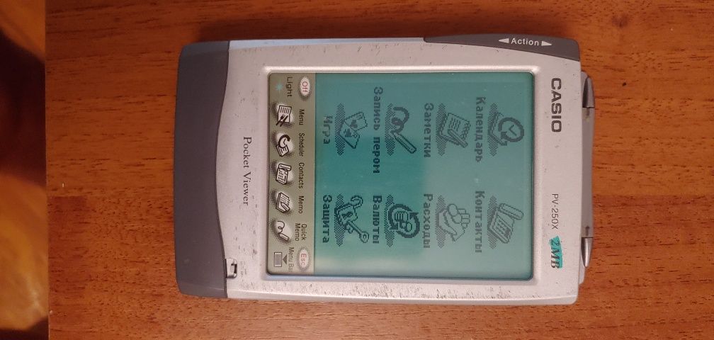 Кпк casio pocket viewer pv-250x