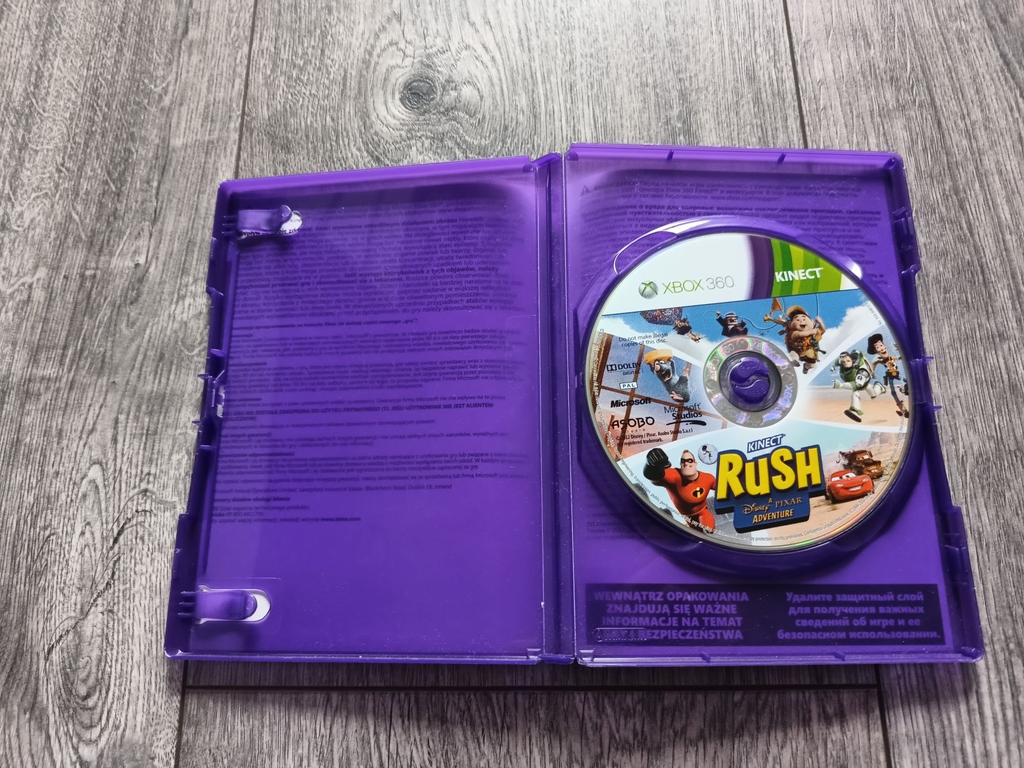 Gra Xbox 360 RUSH Przygoda ze studiem - KINECT [2]