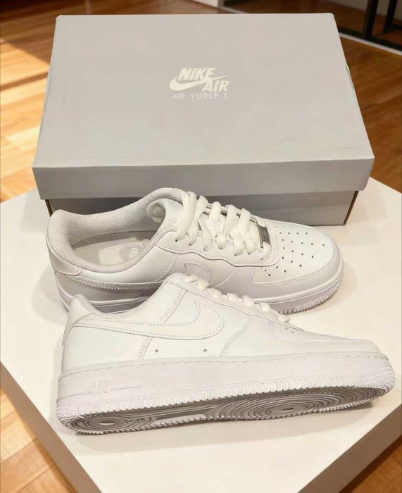 Buty Trampki NikeAir_Force_1_Low _07_White_R.42