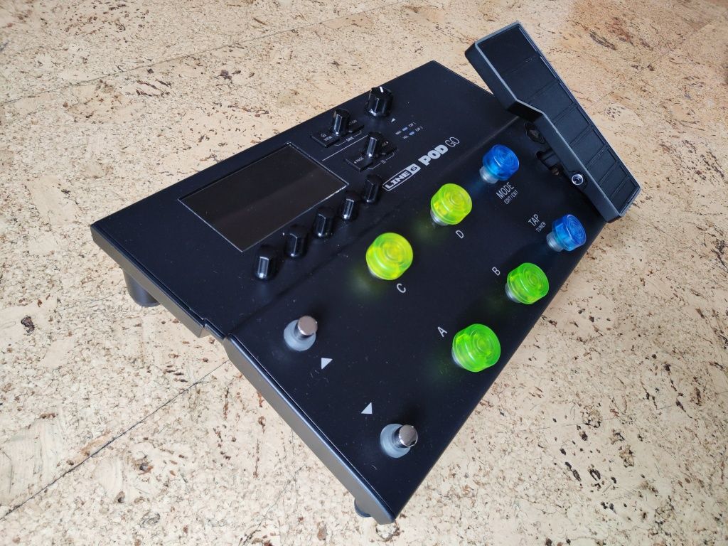 Line 6 Pod Go + Case + IR + protektory