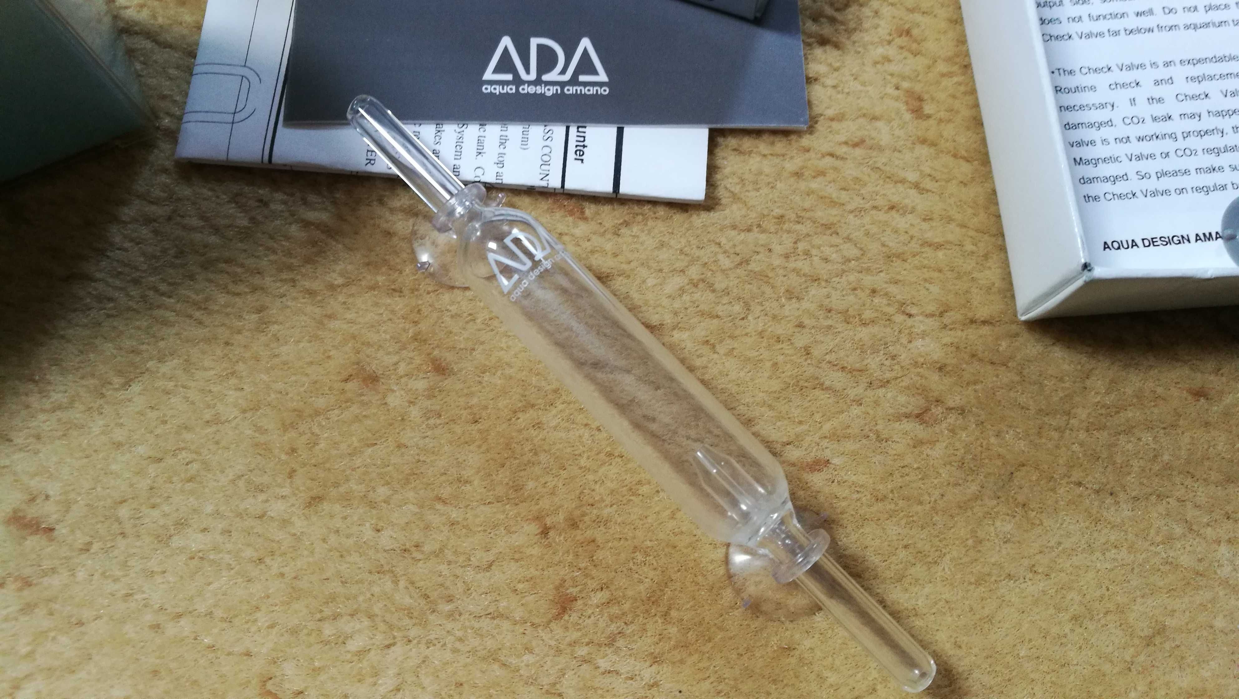 Lilly pipes, mangueira ADA e difusor CO2 de vidro