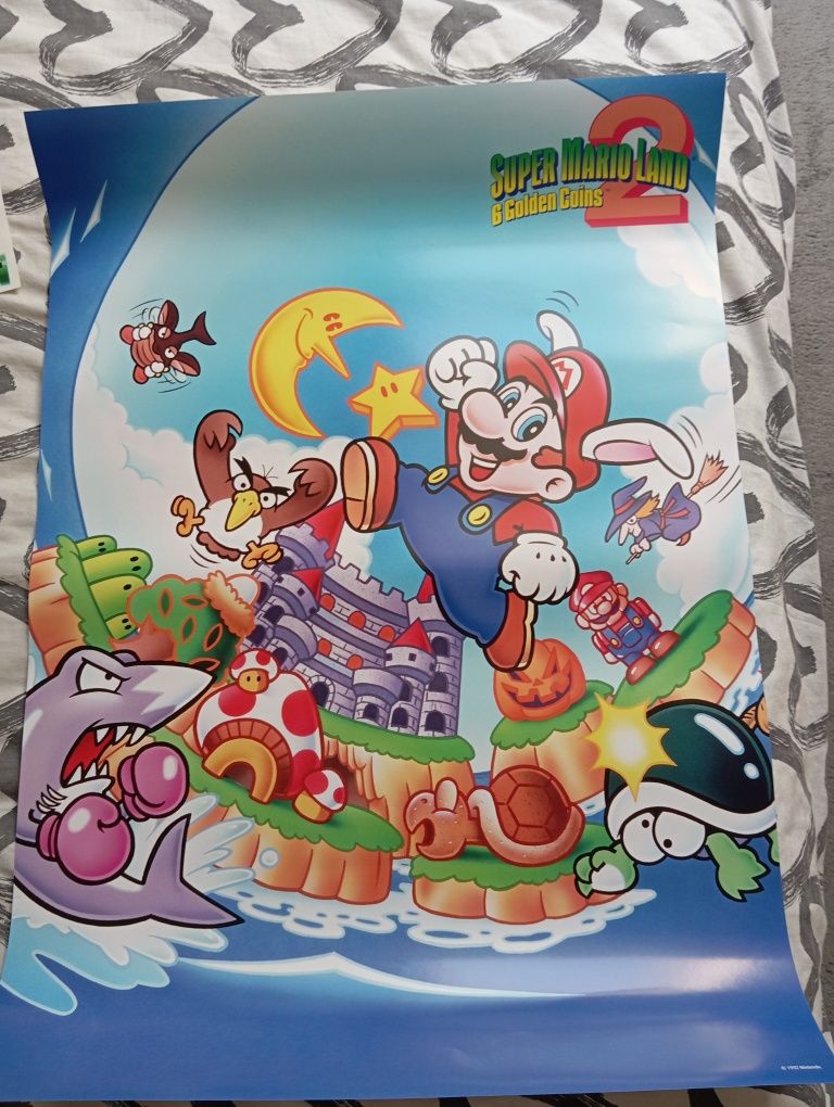 3 duże plakaty od Nintendo