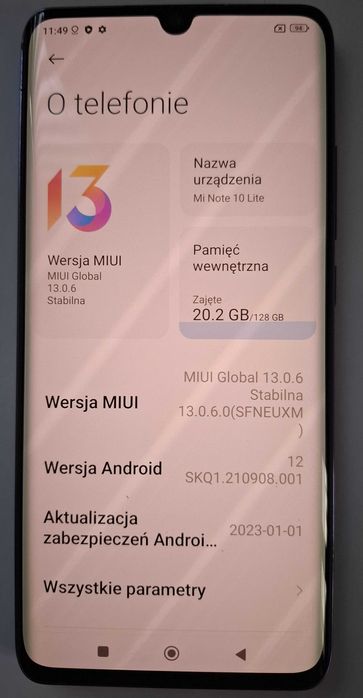 Xiaomi Mi Note 10 Lite 6/128