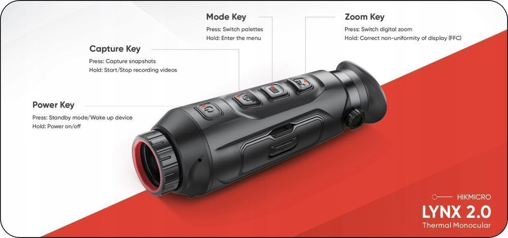 Kamera Termowizyjna Monokular Termowizor Hikmicro LYNX PRO LH25 2.0 V2