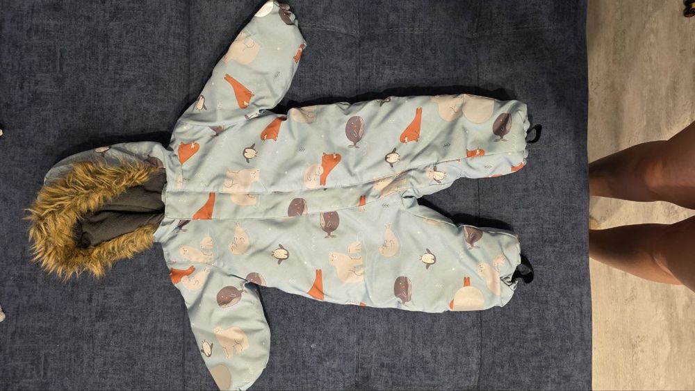 Зимовий комбінезон на хлопчика