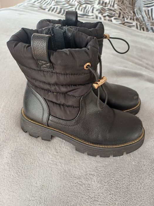 Buty zimowe dziewczęce r.33