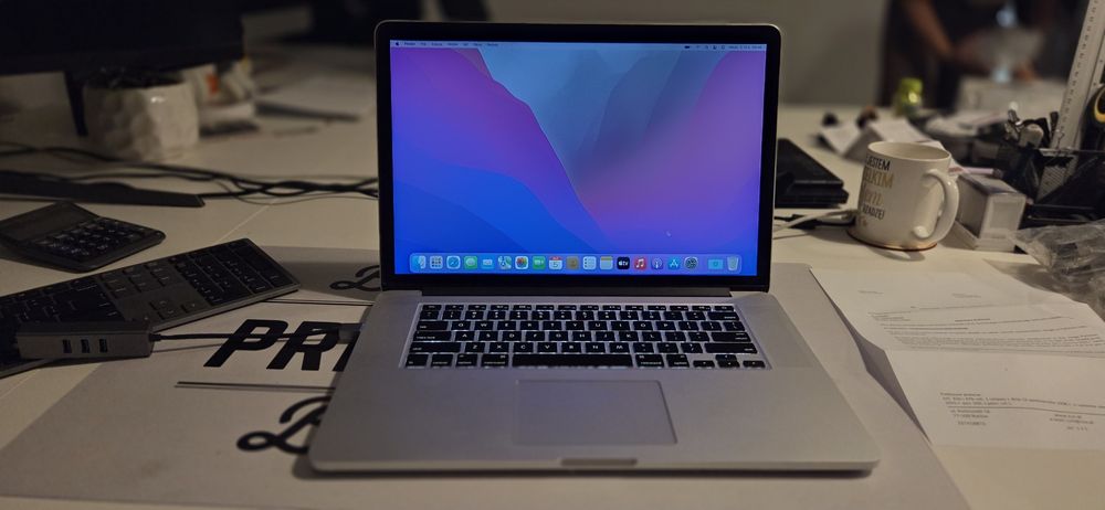 Laptop MacBook Pro Retina 15' i7 2,5 GHz 16GB Ram 500GB SSD Intel Iris