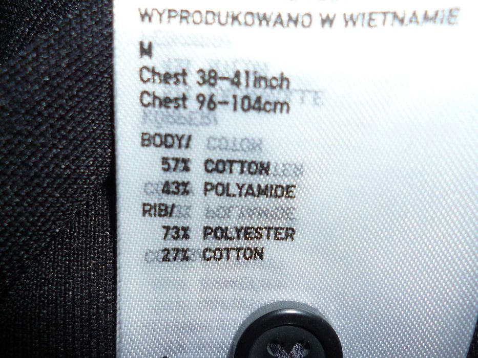 Чорна чоловіча футболка polo coolmax L  H&M