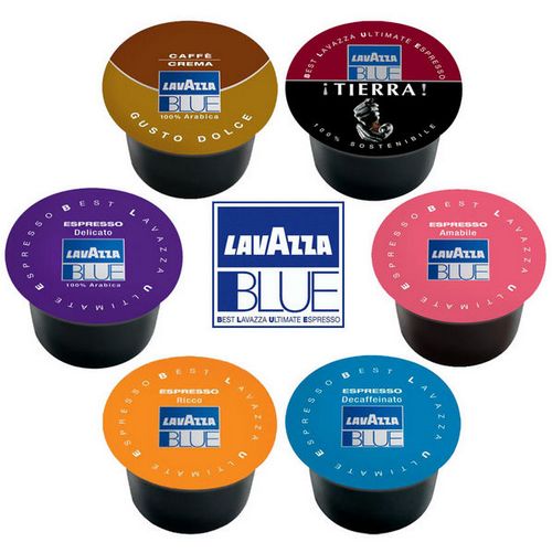 Кава в капсулах Lavazza BLUE Crema DOLCE Лавацца Блю капсули