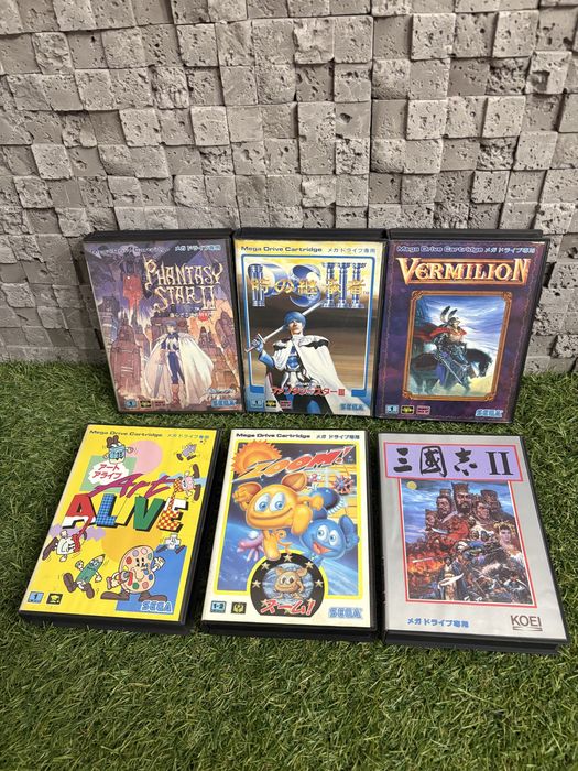 Лот 6 шт!! SEGA MEGA DRIVE 2 оригінал!!