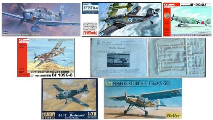 Kits 1/72 Aviões Alemães