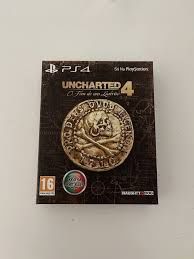 Uncharted 4, edição especial steelbook e artbook