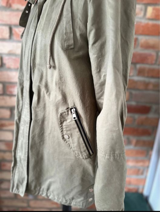 Kurtka parka Stradivarius 36 wiosenna jesienna przejściowa