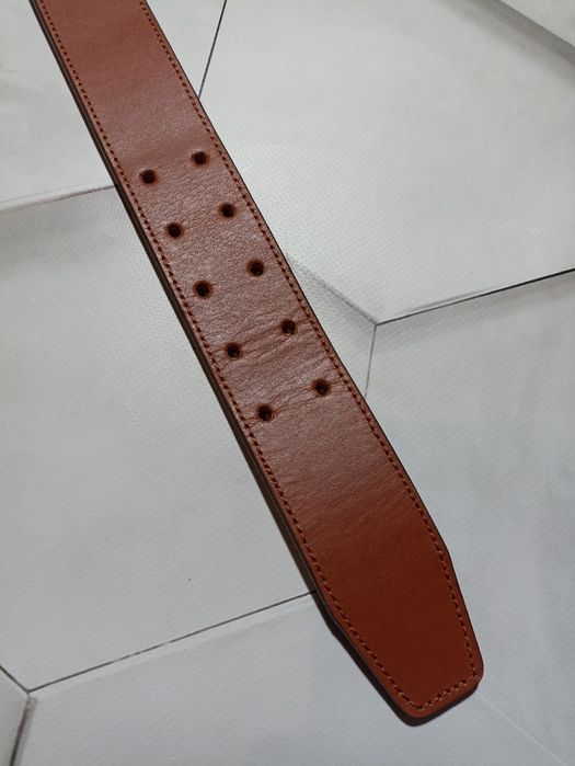 Carhartt Men's Belt with Logo Belt 4.2 Brown Polar Tommy Men's/32