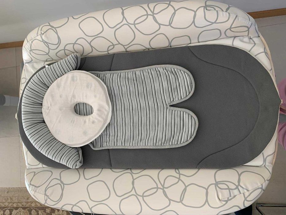 Berço Next2Me Dream + Trocador Banheira Cuddle & Bubble - Chicco