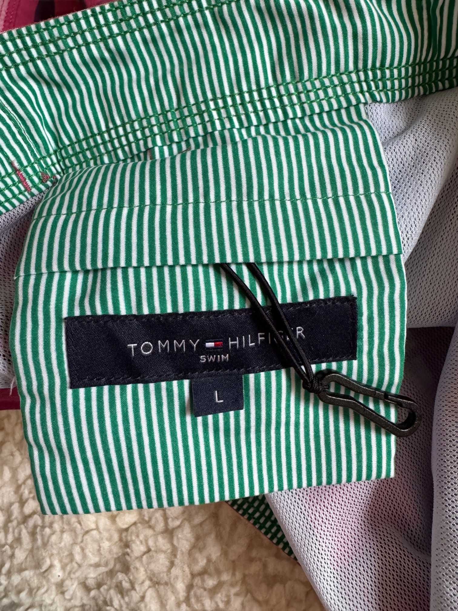 Szorty plażowe, kąpielowe, basenowe męskie, Tommy Hilfiger r. L